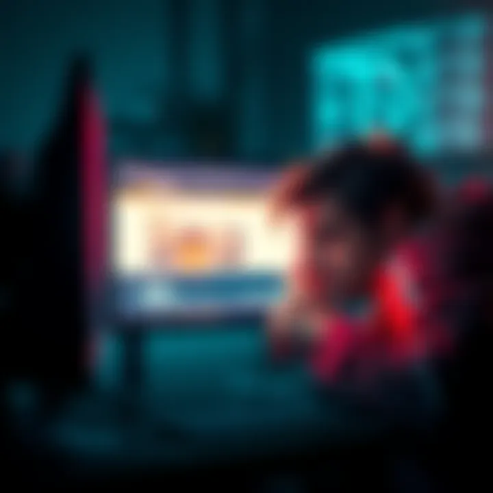 A frustrated user looking at their computer screen showing withdrawal errors on Mexc exchange while trying to access Kaspa funds.