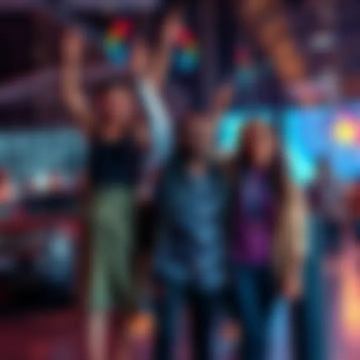 Members of the Kendu community celebrating their recent accomplishments with enthusiasm and high energy, showcasing unity and commitment in a challenging market.