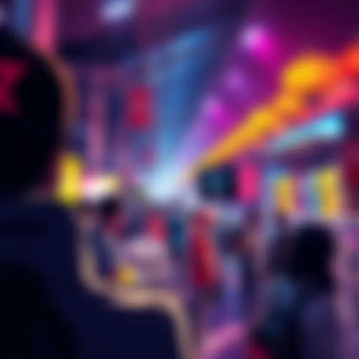 A vibrant Kendu Inu community event showcasing merchandise, supporters, and engagement activities