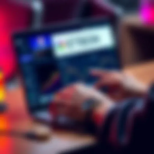 A person syncing their Keystone 3 Pro cold wallet with CoinTracker on a laptop.