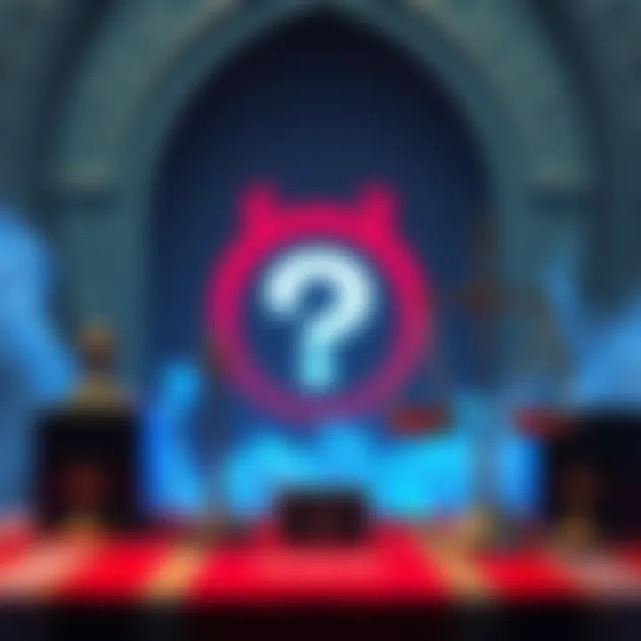 A visual representation of the Polymarket logo alongside symbols of controversy, such as a question mark and a scale of justice, highlighting concerns over assassination markets.