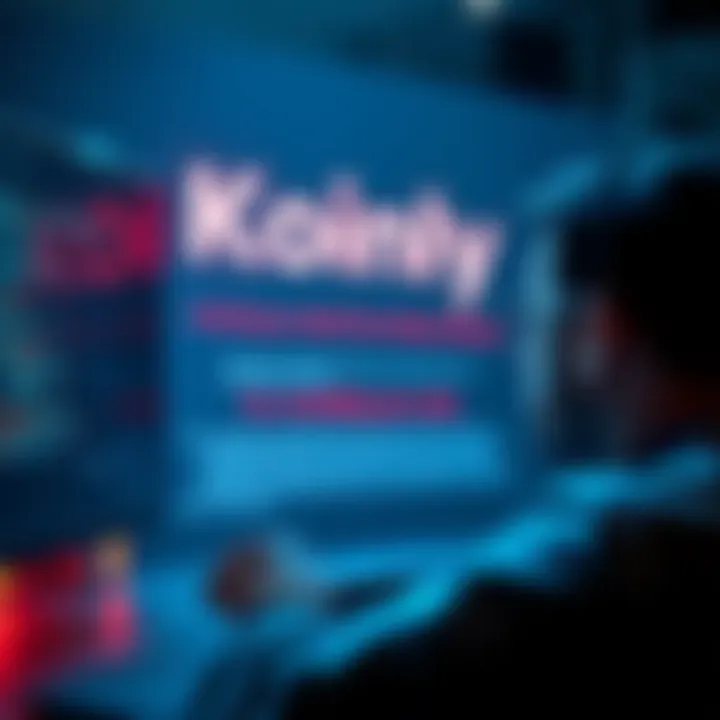 Person frustrated while trying to access Koinly website, with error messages on the screen