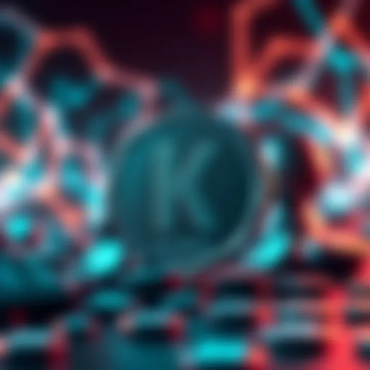Graphic showing Kraken logo and $PACK token with Dovu tokens in the background, representing the launch announcement.