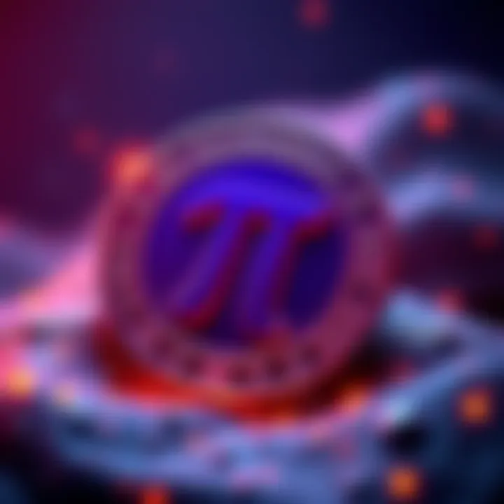 Kraken exchange logo with Pi Day themed graphics featuring a pie symbol and cryptocurrency elements.