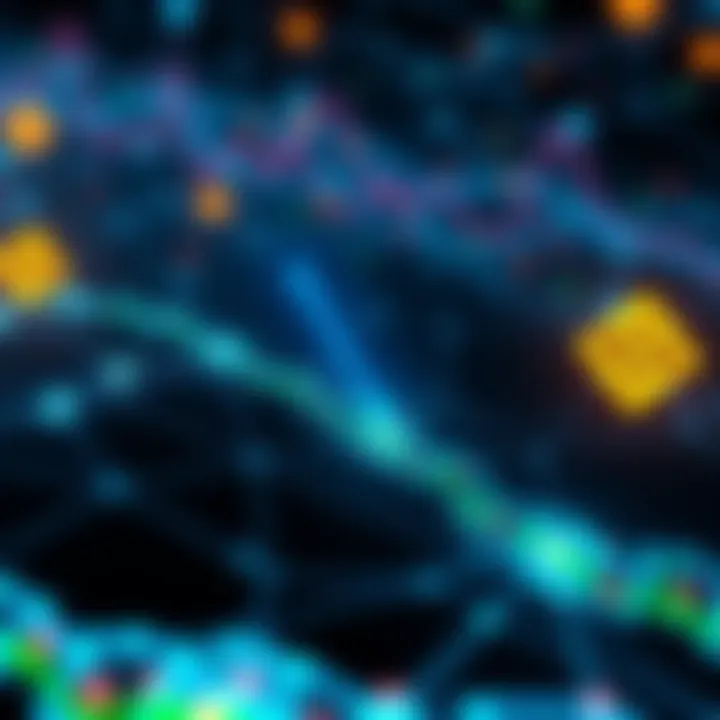 Visual representation of a significant XRP transfer to the Binance exchange, showing digital assets moving on a blockchain network.