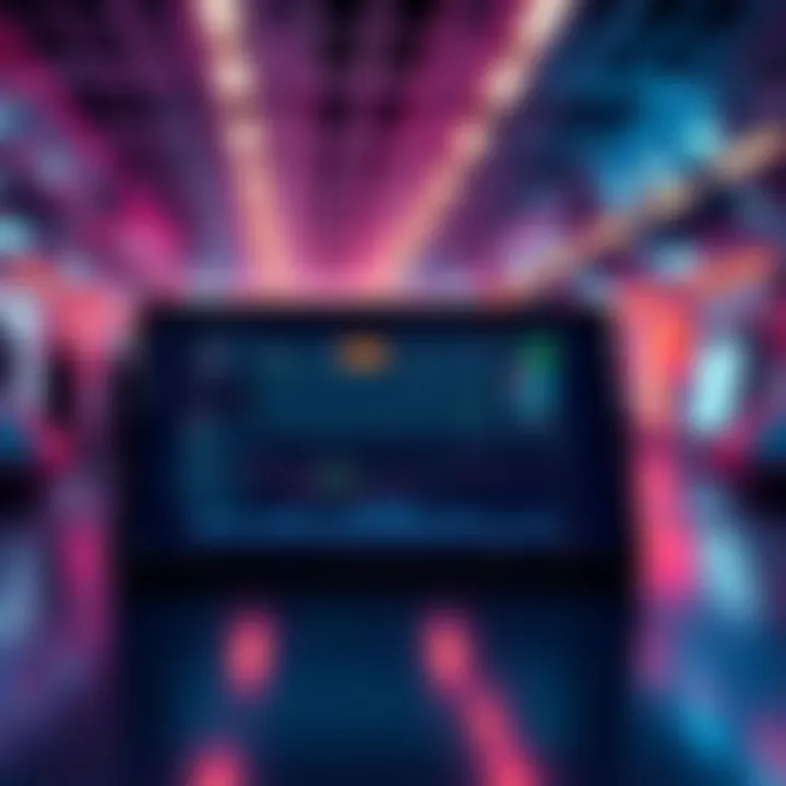 A screenshot of the new LCX platform showing improved navigation features and a unified interface for trading and content access