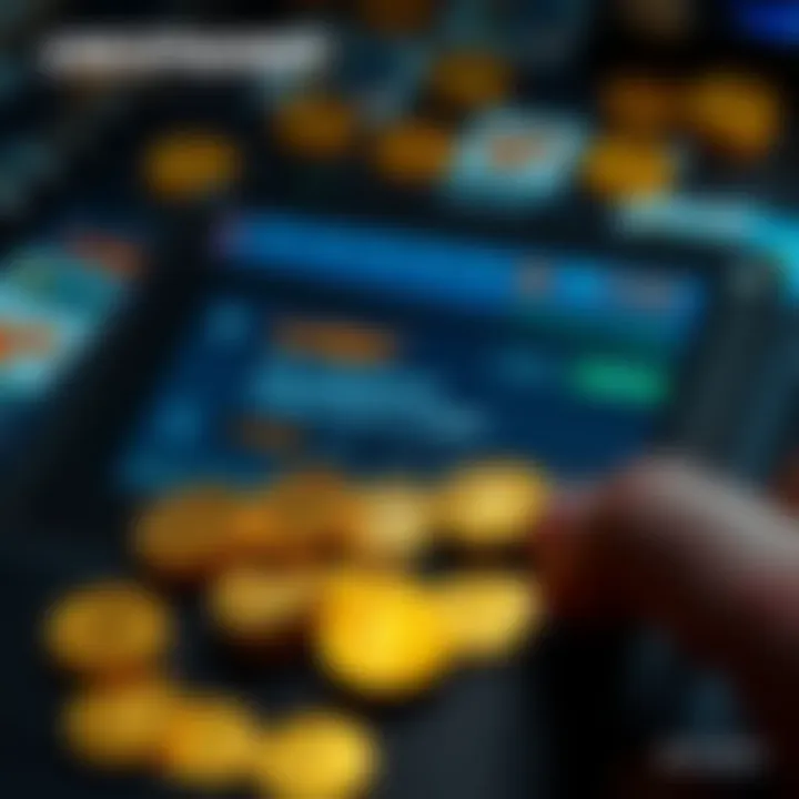 A Ledger wallet screen showing random coins received without explanation