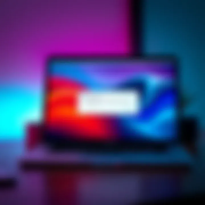A MacBook screen displaying an error message while trying to update the Ledger Wallet app.