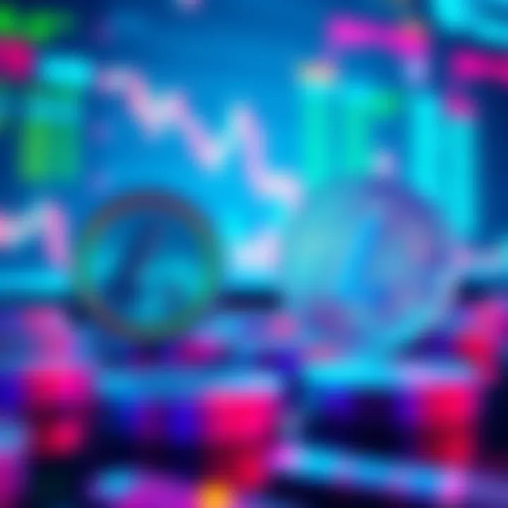 Visual representation of Lighter and Hyperliquid tokens with market charts and graphs showcasing competitiveness