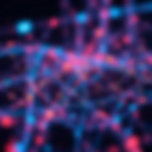 A visual representation of IPLD technology showcasing linked data and connectivity improvements.