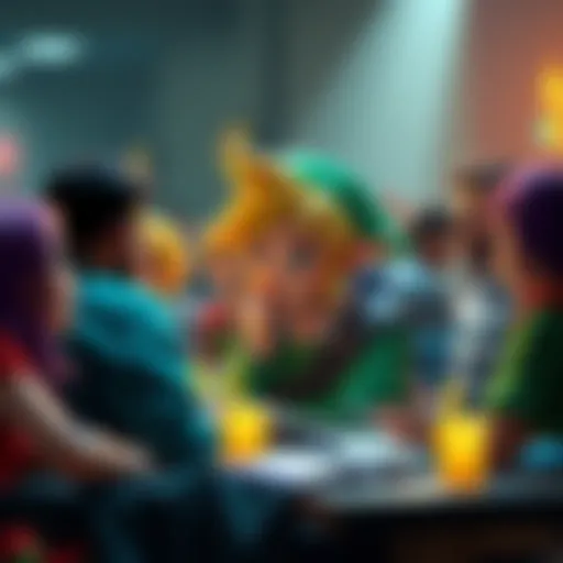 Fans discussing Link's new haircut and its significance in a lively forum setting.