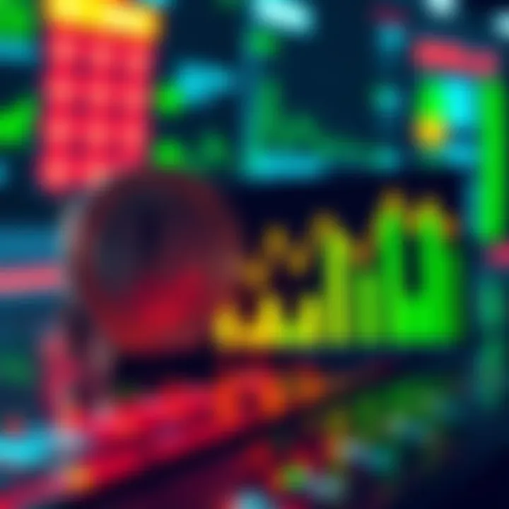 A visual comparison chart showing performance metrics of Litecoin and Nvidia in 2025.