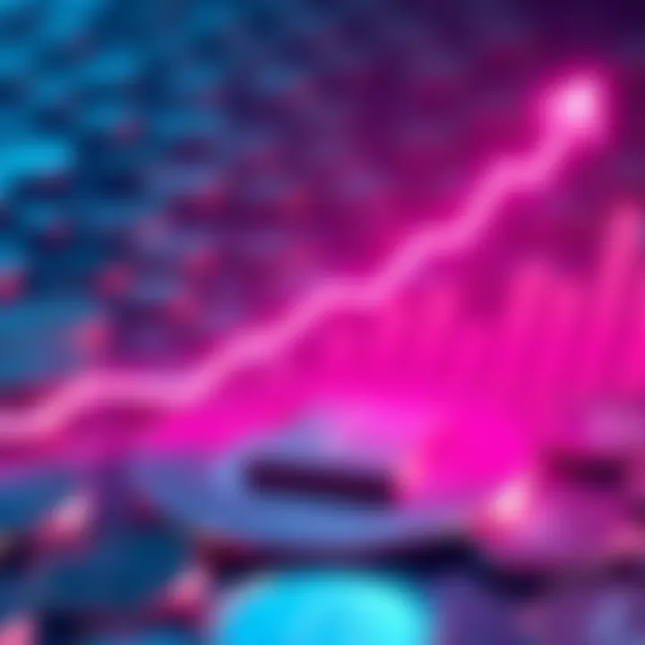 Litecoin Price Prediction A graphic showing the projected increase in Litecoin value with rising trend lines and a $25 target, set against a backdrop of cryptocurrency symbols.