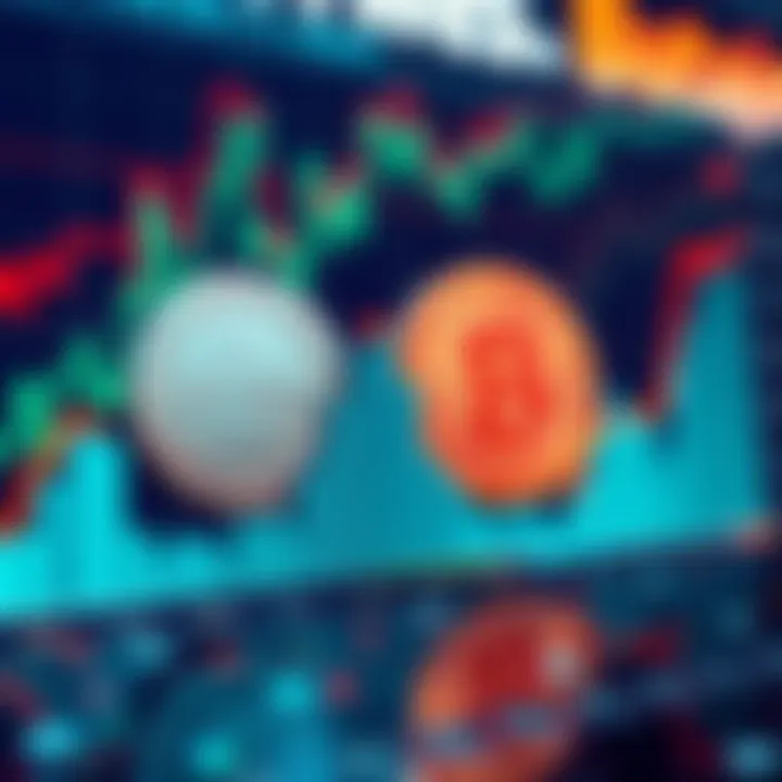 Chart showing Litecoin's transaction volume compared to Bitcoin, with Litecoin in a strong second position.