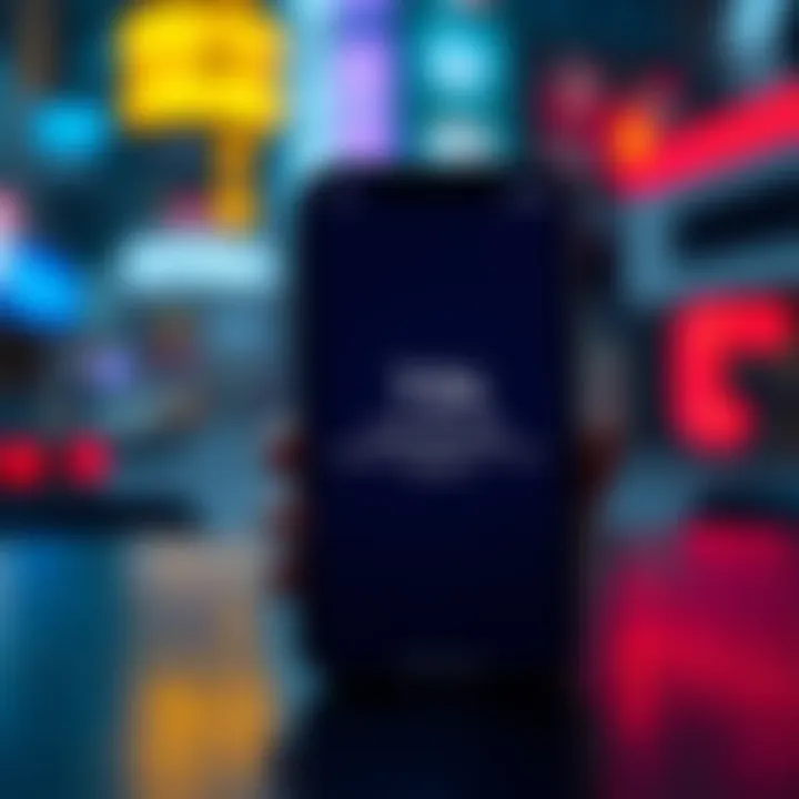 A smartphone displaying a loading screen stuck at 73% with an internet connection error message