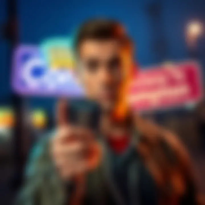 Long Beach badge confusion A person holding a Long Beach badge while looking confused, with a Compton sign in the background.