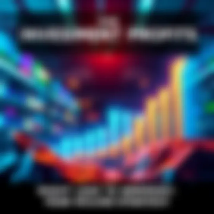 A graph showing increasing profits with low prices highlighted throughout the year