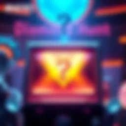 A graphic showing the lower diamond slot in Diamond Hunt with a question mark above it, highlighting player curiosity about its purpose.