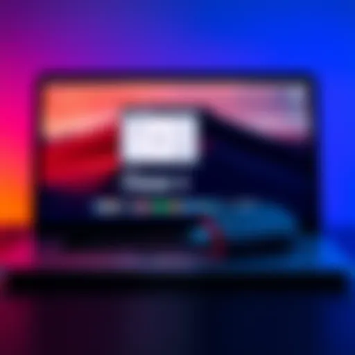 A Mac computer with a Trezor 3 cryptocurrency wallet connected via USB, showing troubleshooting steps on the screen.