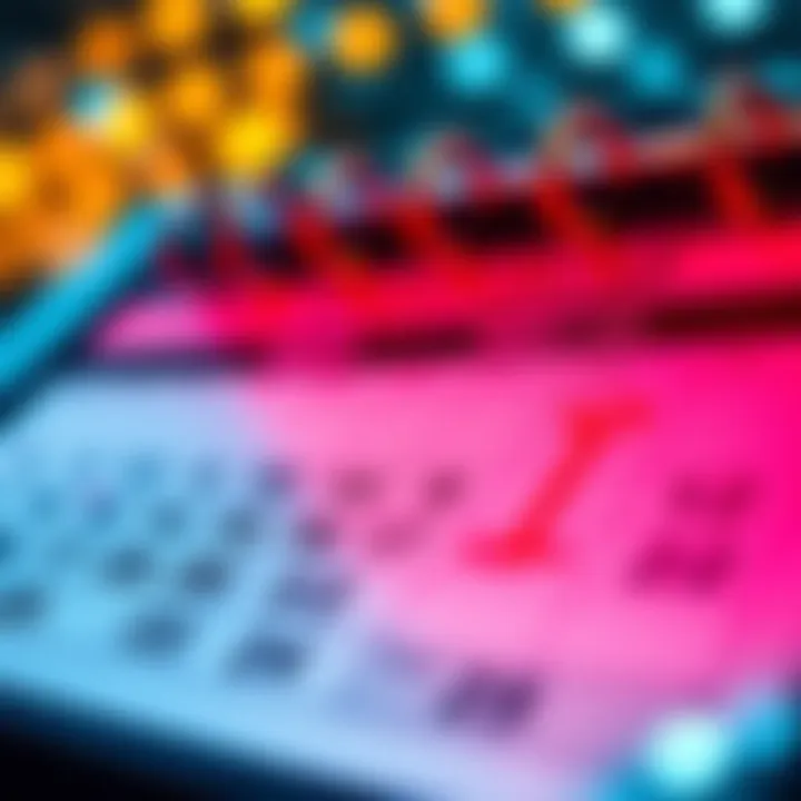 A calendar marked with key dates, indicating important macroeconomic events for the week ahead.