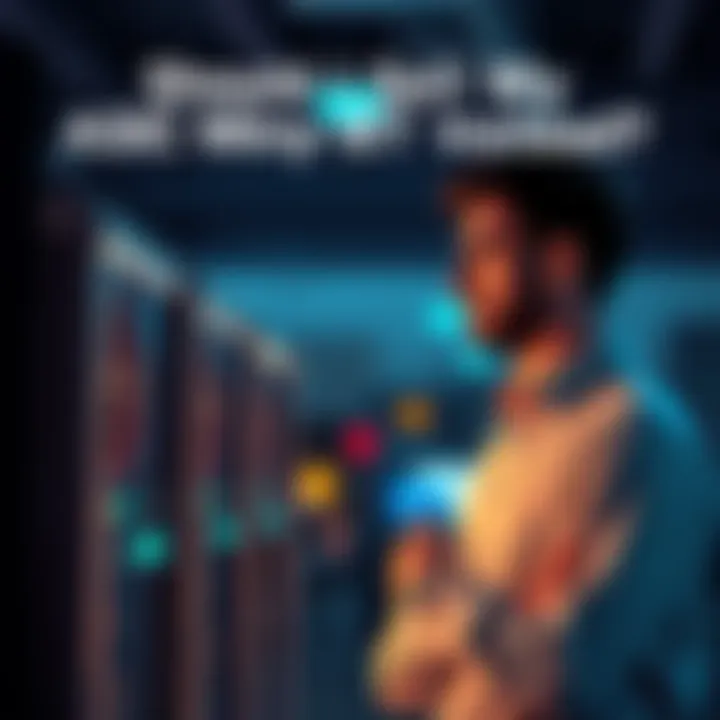 A person looking at ASIC mining machines while thinking about selling them and investing in Bitcoin instead.