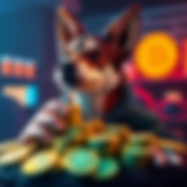 Marco proudly displays his stock of over 30 billion $ELON coins, excited for the upcoming week.