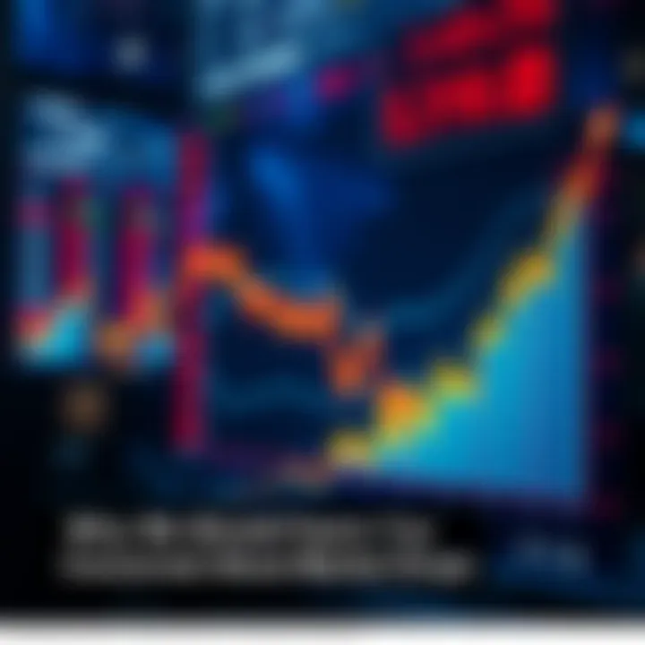 Graph showing a sharp decline in the stock market with worried investors