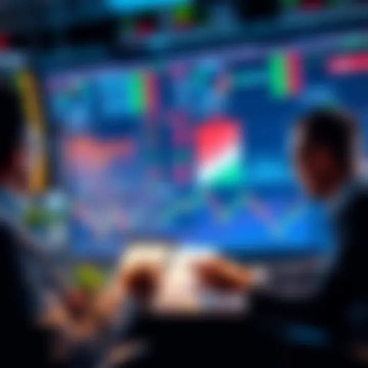 Investors analyzing charts and graphs with a focus on market trends and the Yen ahead of significant discussions on December 9