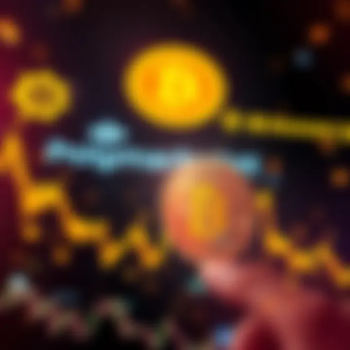A graphic showing Bitcoin values fluctuating chaotically with logos of Binance and Polymarket in the background, highlighting concerns over market manipulation.