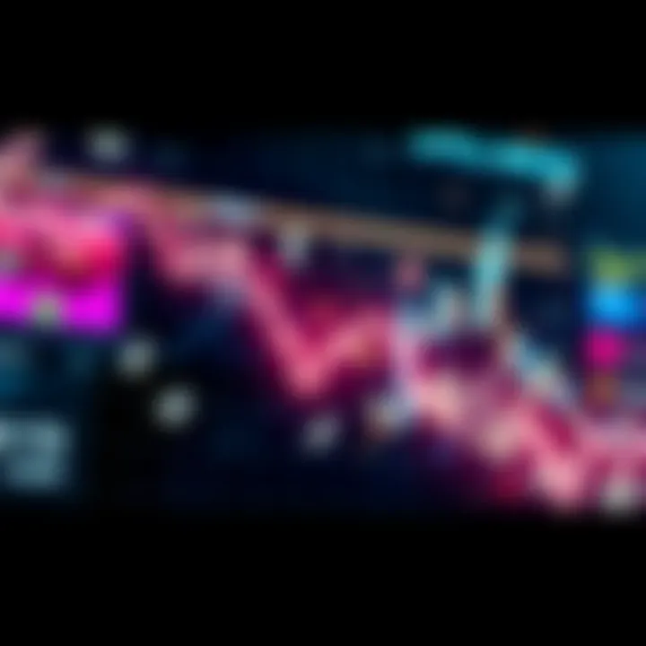 A graphic showing a downward trend line with dollar bills fading away, symbolizing a financial loss of $178 million in a chaotic market.