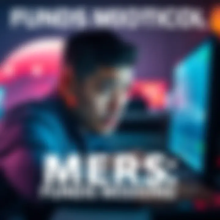 A worried person looking at a computer screen showing a declining balance, symbolizing missing funds on Mars Protocol.