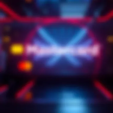 Mastercard logo alongside logos of partner firms showcasing collaboration in crypto payments