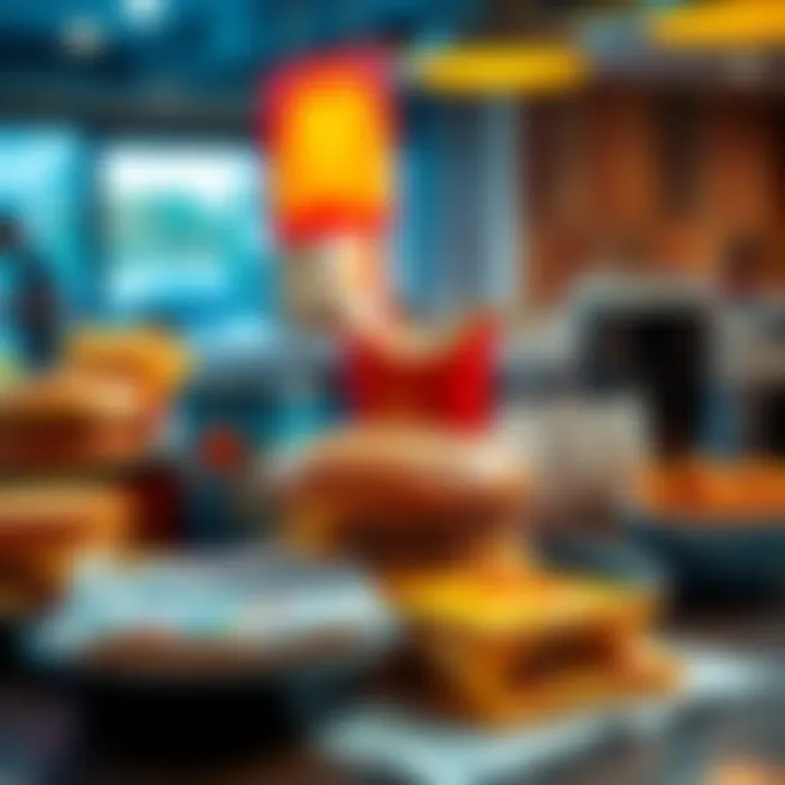A delicious spread of McDonald's breakfast items including McMuffins, coffee, and hash browns on a table