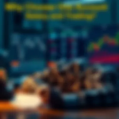 A person considering merging their salary and trading accounts, with financial charts and bank statements on a desk.