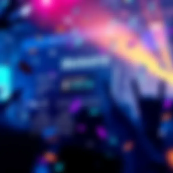 Graphic showing details about compensation for participants of the Meteora LaunchPrime event, with celebratory elements like confetti