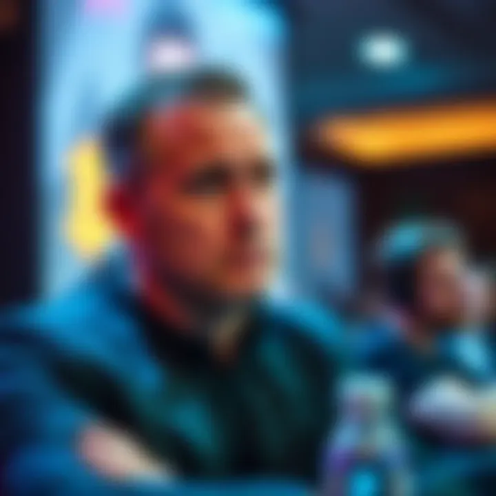 Michael Saylor accused of scamming Bitcoin Michael Saylor, CEO of MicroStrategy, looking concerned while speaking at a conference about Bitcoin controversies