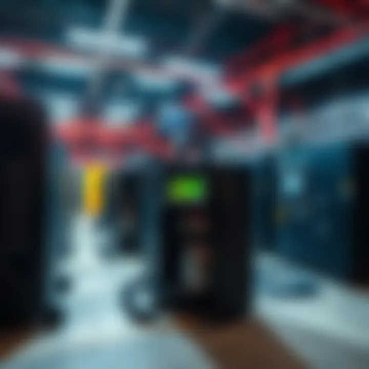 An overview of various mining machines and their setup for efficient operation.