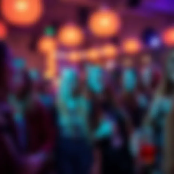 A group of attendees enjoying the Minsk Meetup with Kate, smiling and interacting in a lively atmosphere.