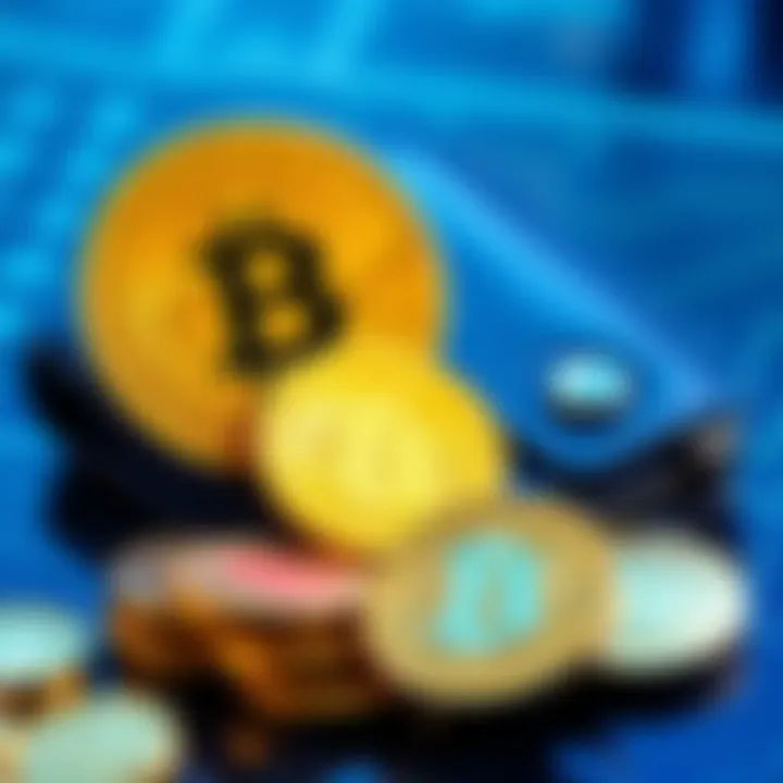 A graphic showing unverified coins with a background of a digital wallet, representing user concerns about missing coins on the mainnet.