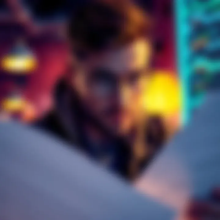 Missing Cryptocurrency Tax Forms A person looking concerned while reviewing tax documents and crypto transaction records related to Coinbase.