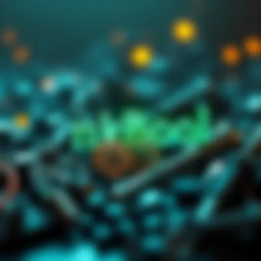 A graphic showing the mkpool logo with two BCH blocks and a miner's tool, representing the successful mining of Bitcoin Cash blocks by mkpool.