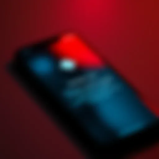 A smartphone showing a notification for a software update, symbolizing improved functionality after recent updates.