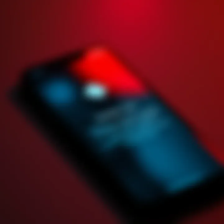 A smartphone showing a notification for a software update, symbolizing improved functionality after recent updates.
