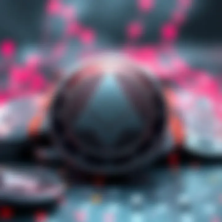 A close-up of the Monero logo with digital money elements in the background, representing counter-economics and financial freedom.