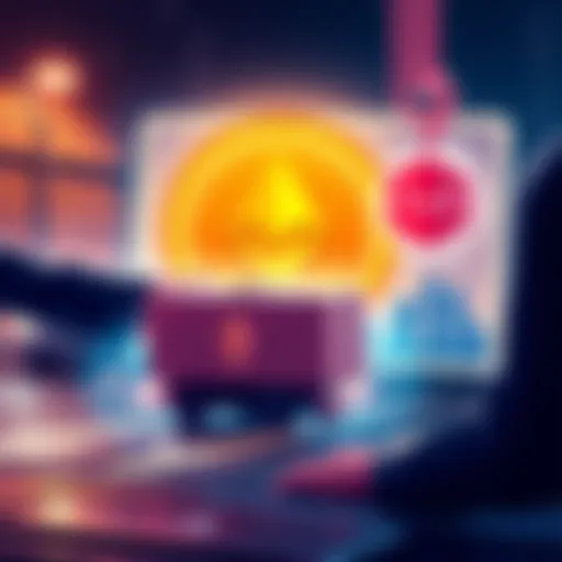 A graphic showing a digital payment transaction using Monero, with symbols representing anonymity and secure shipping logistics.