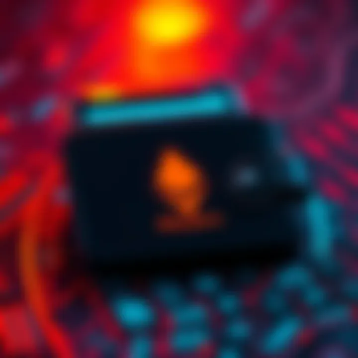 A digital wallet displaying the Monero symbol, representing its use in conflict zones for secure transactions.