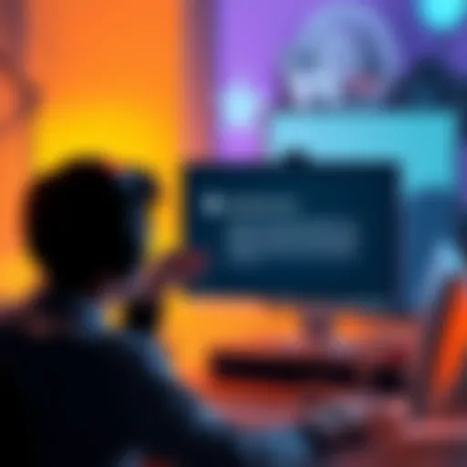 A person looking at a computer screen with a discussion about MoneroKon Day 1 recording, asking for assistance from the community.