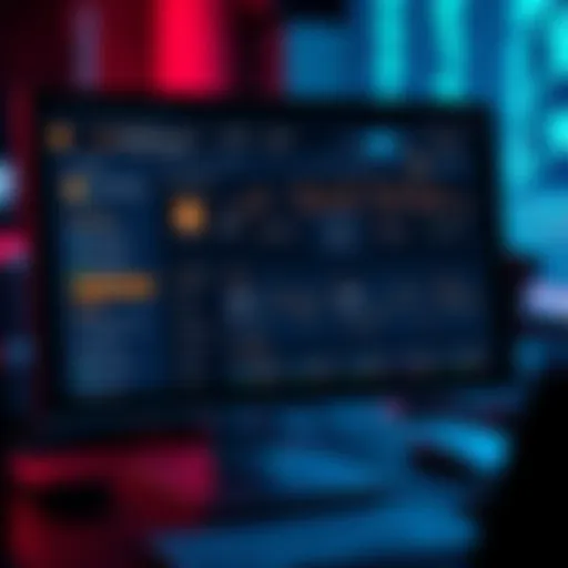 A computer screen displaying a dashboard that shows multiple wallet addresses and real-time alerts for activities.