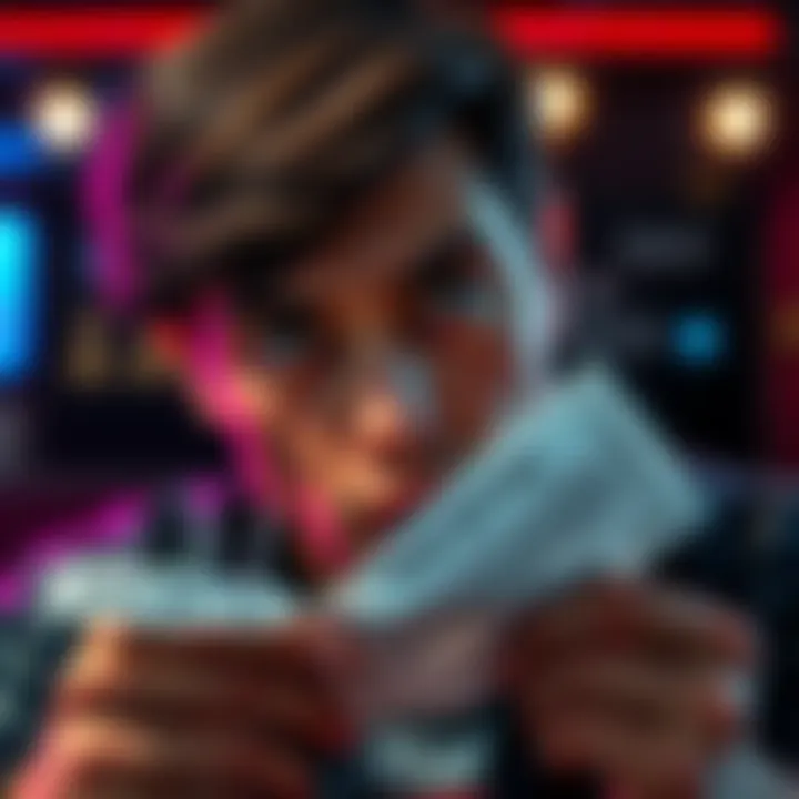 A person looks at a betting slip with a worried expression, reflecting on the moral implications of gambling on war outcomes.