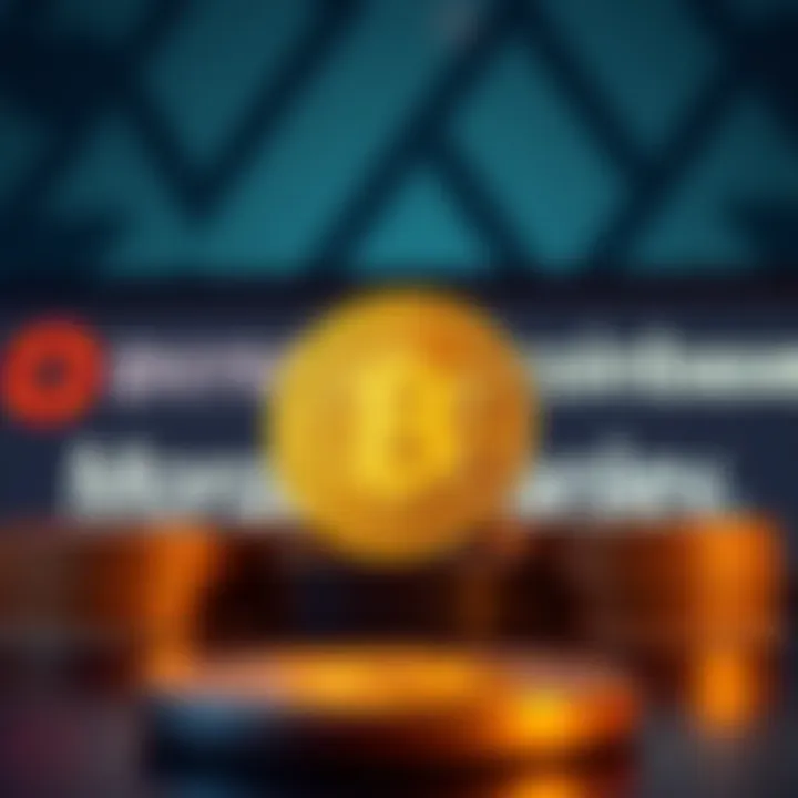 Morgan Stanley logo with Bitcoin symbol and Coinbase and BNY Mellon logos in the background